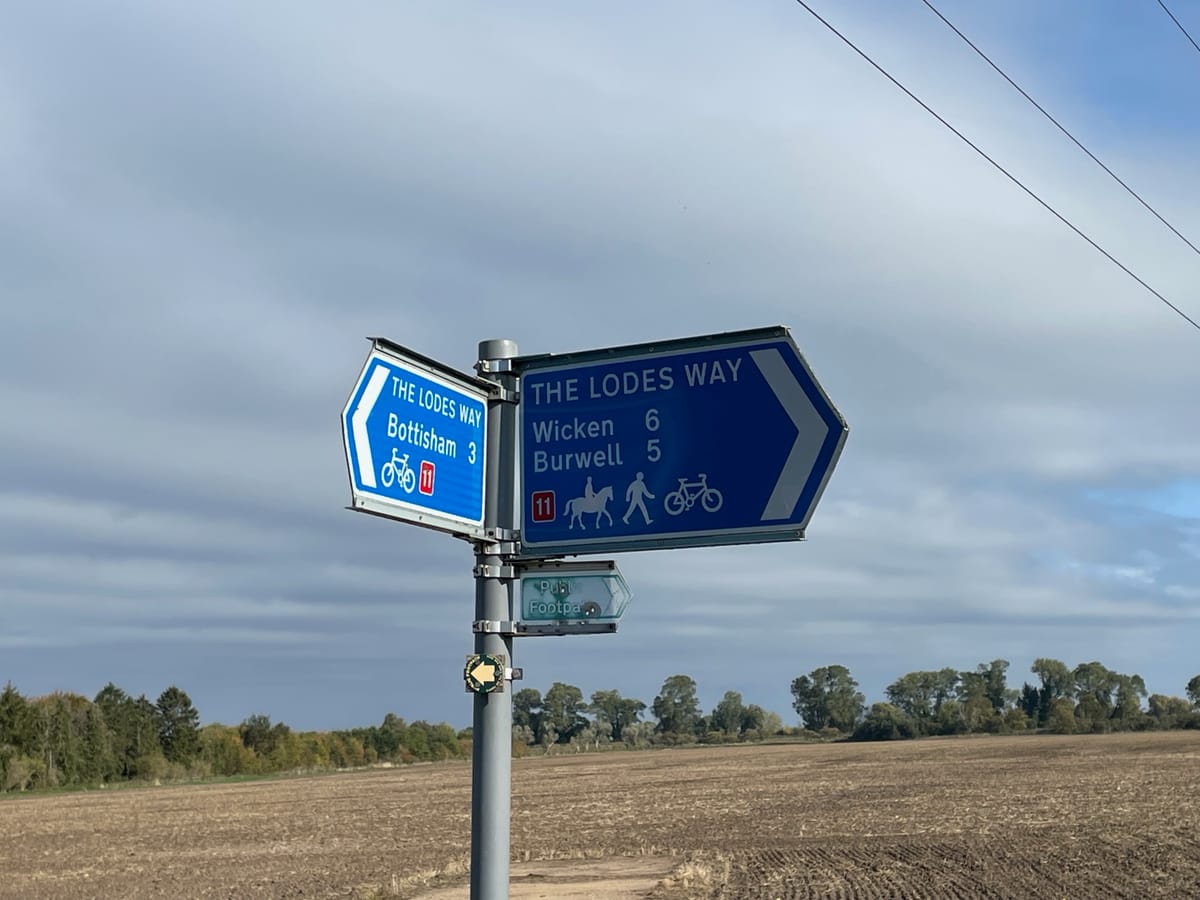 Observations on a trip through the English countryside